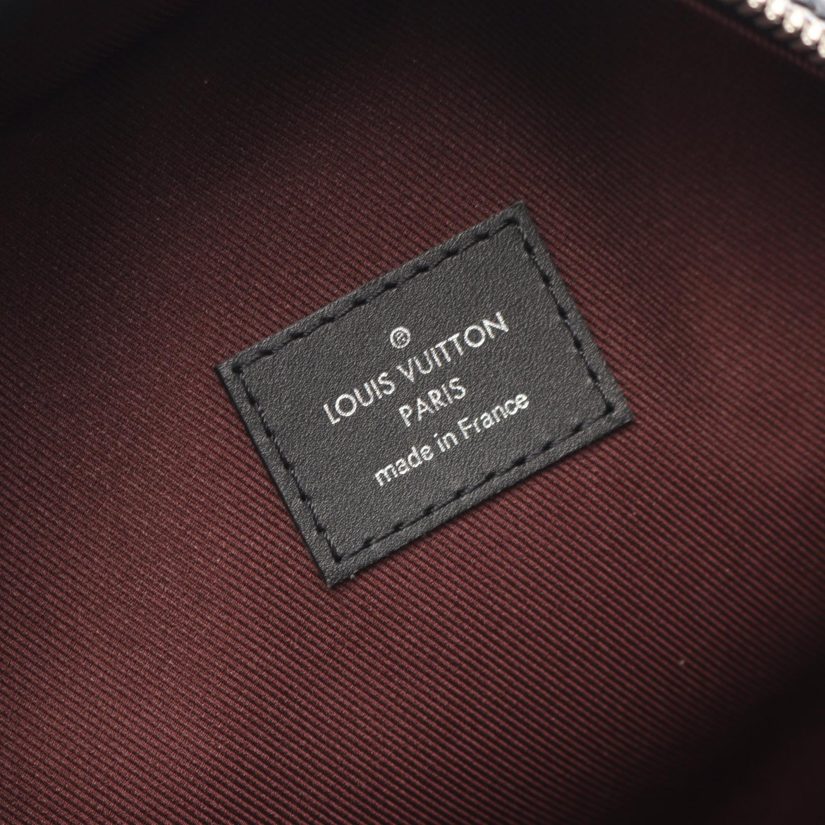 Louis Vuitton Josh Monogram Macassar PVC Coated Canvas Backpack