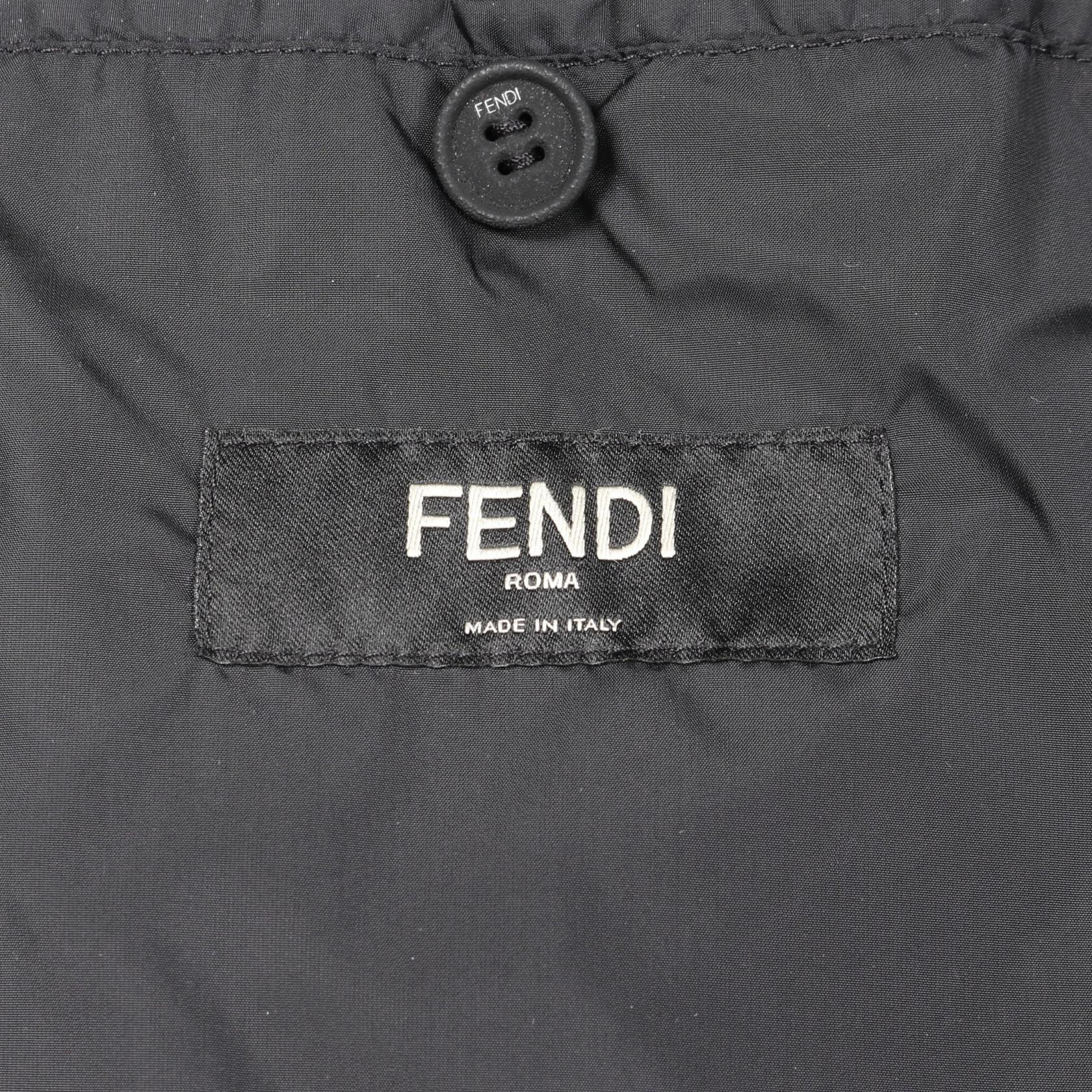 Fendi FF Pattern Polyester Jacket