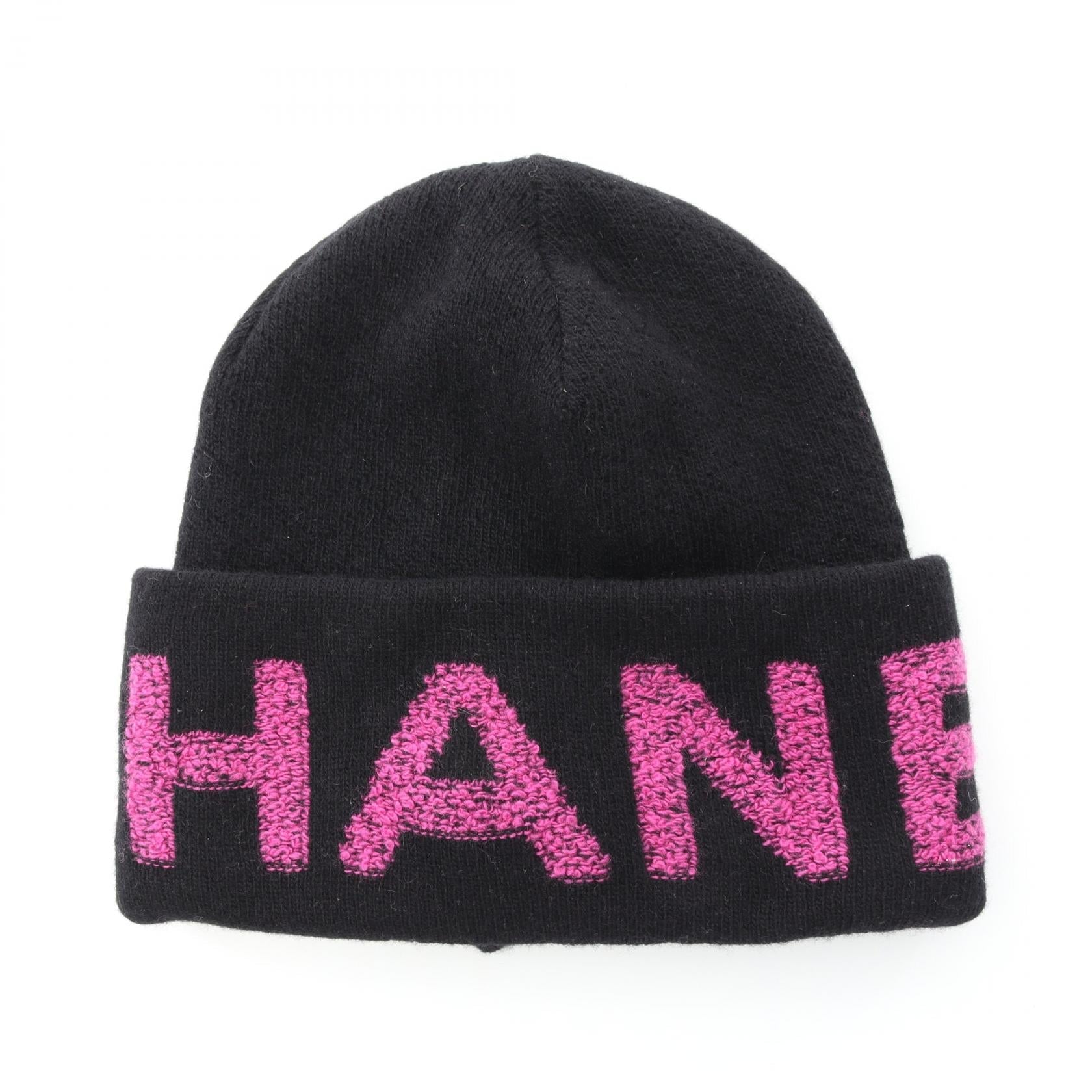 Chanel Wool Cashmere Knit Cap