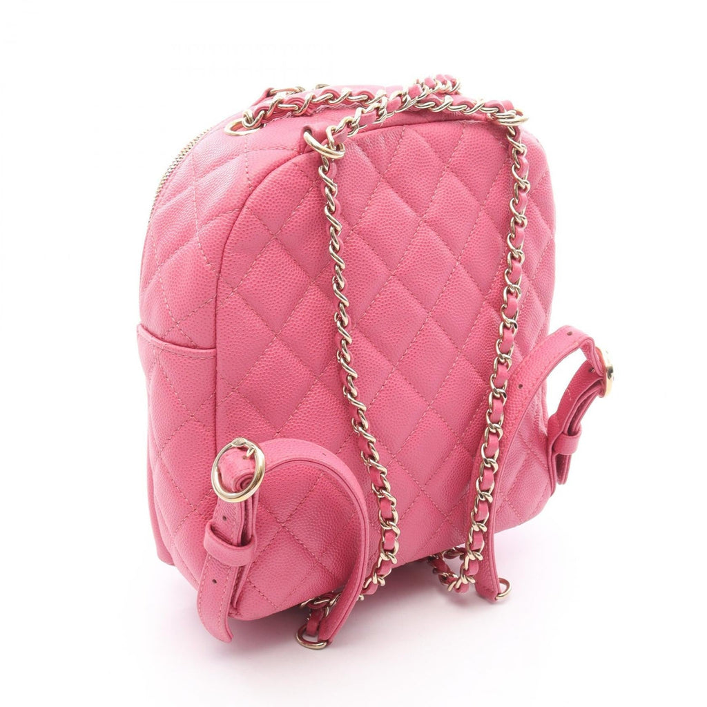 Chanel Matelasse Grained Calfskin Backpack