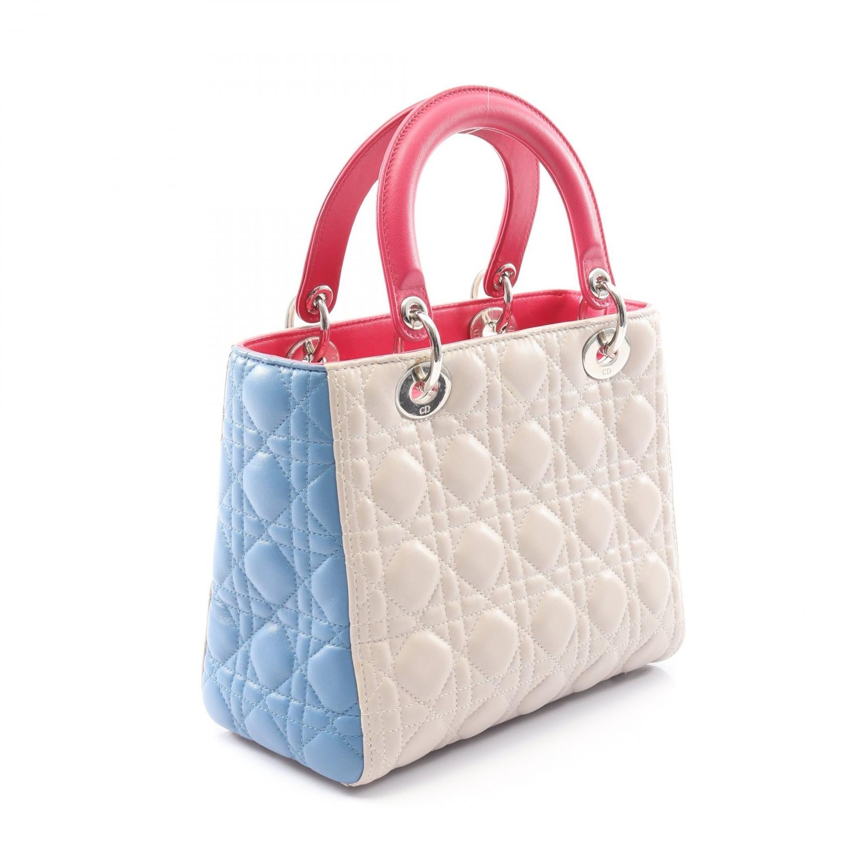 Dior LADY DIOR Leather Handbag