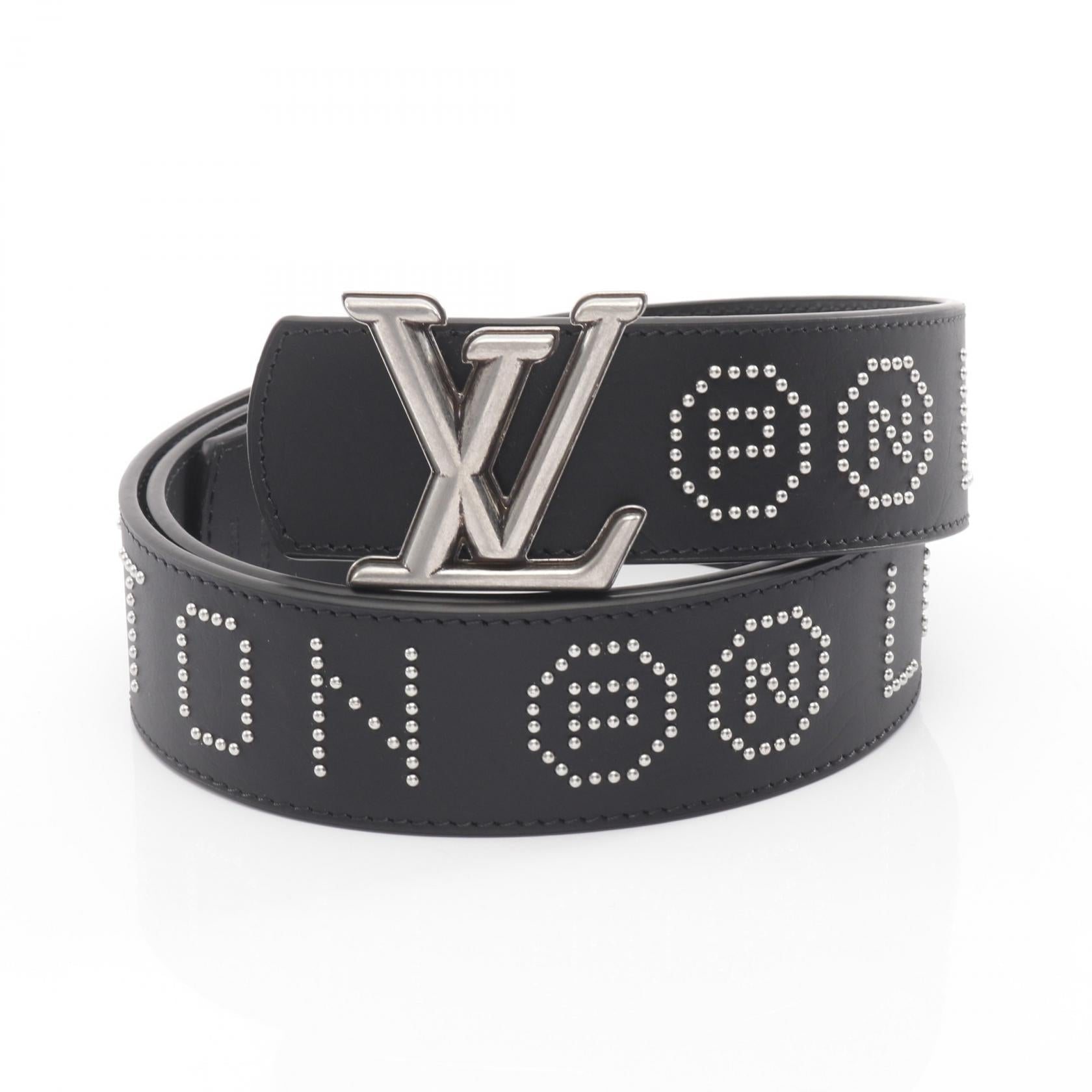 Louis Vuitton LV Dimension Rockabilly Studs Leather Belt