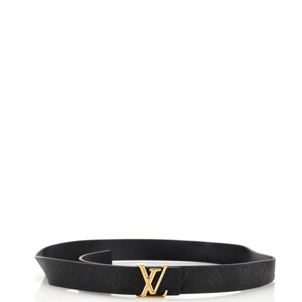 LV Iconic Reversible Belt Monogram Empreinte Leather Medium 90