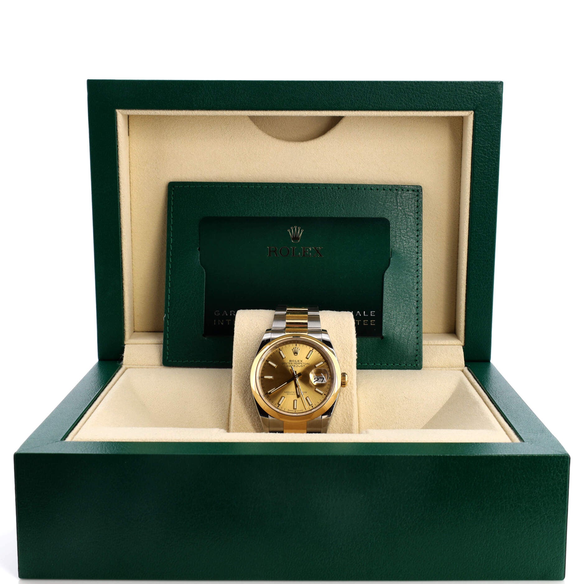 Oyster Perpetual Datejust Automatic Watch Stainless Steel and Yellow Gold 36
