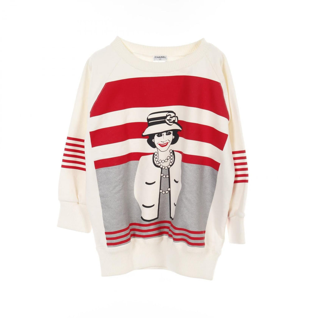Chanel Mademoiselle Cotton Acrylic Sweatshirt
