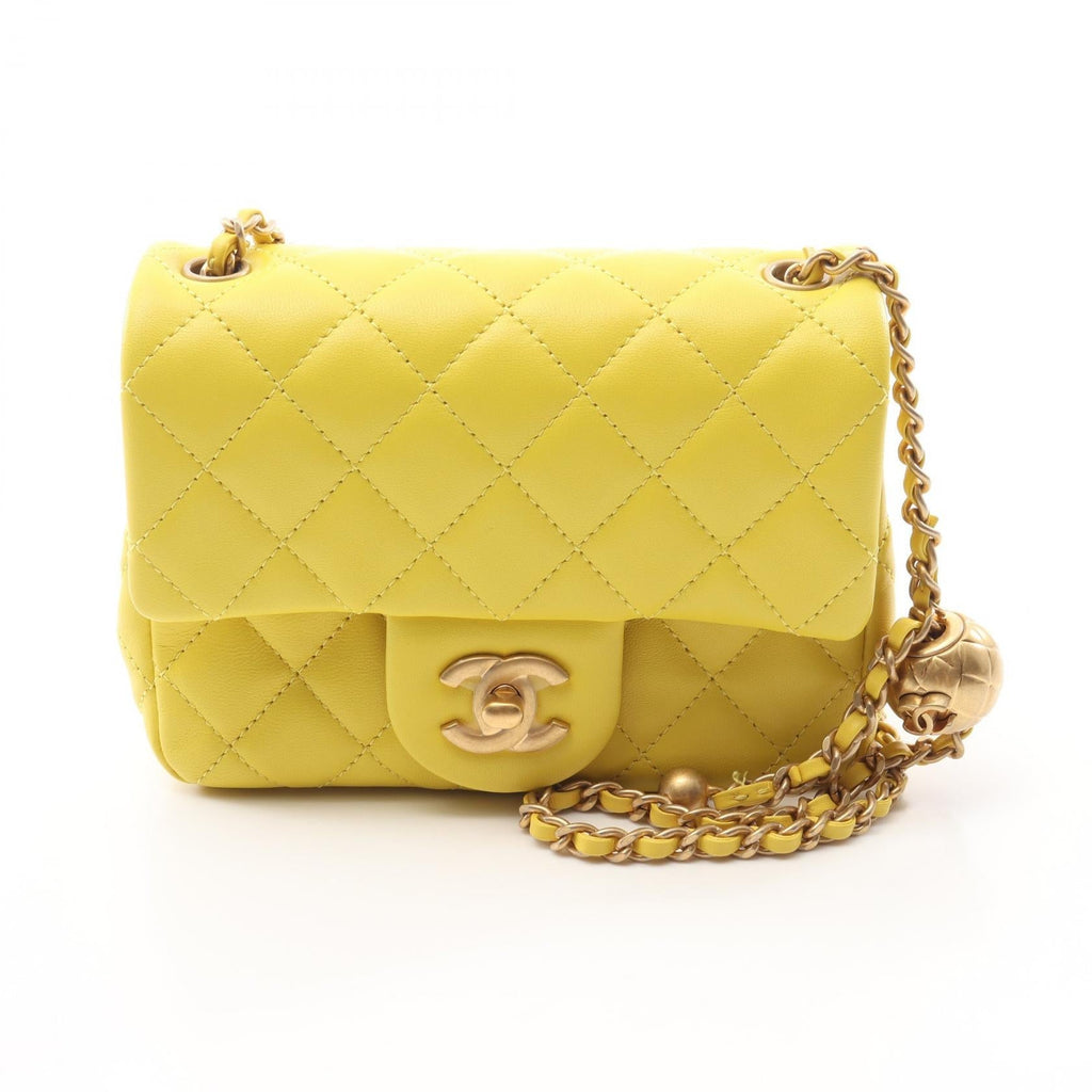 Chanel Mini Matelassé Lambskin Shoulder Bag