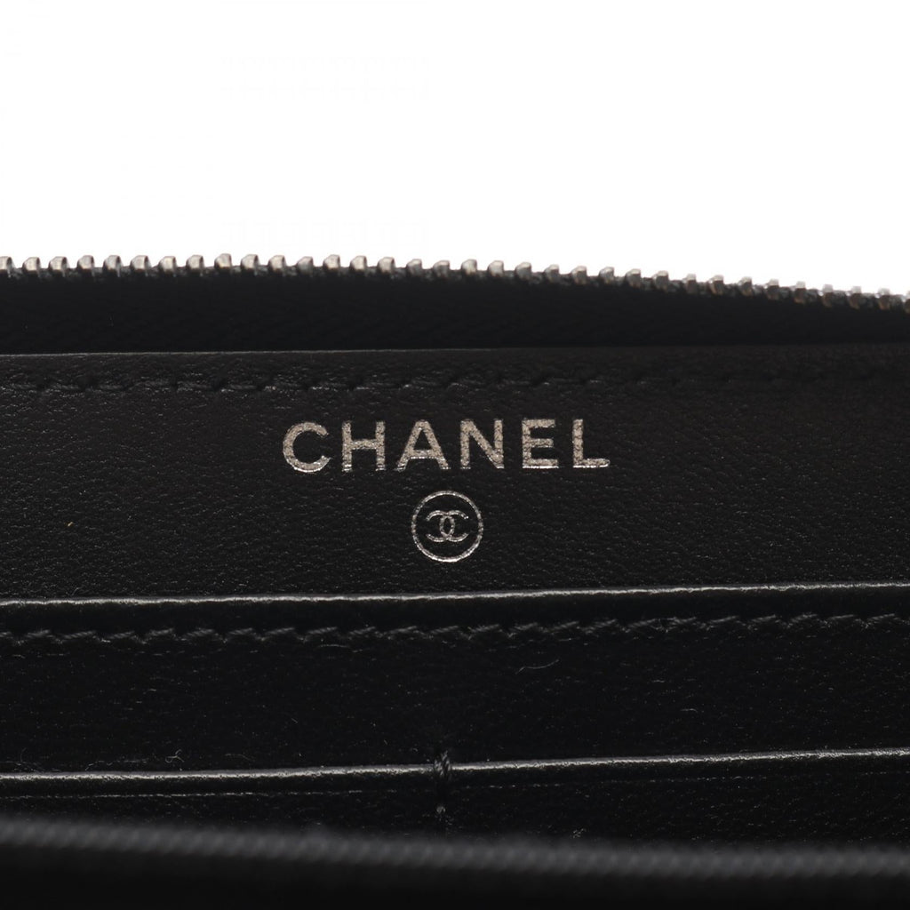 Chanel Matelasse Lambskin Long Wallet
