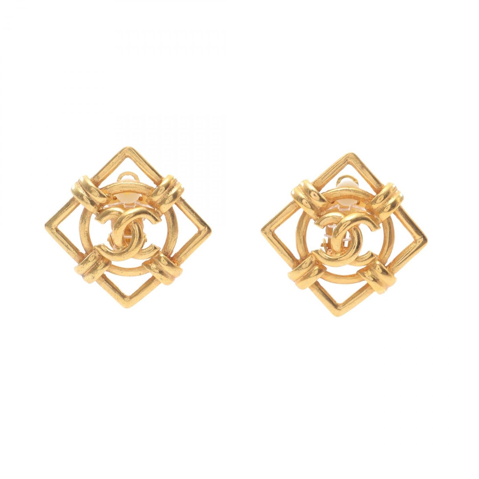 Chanel Coco Mark Earrings
