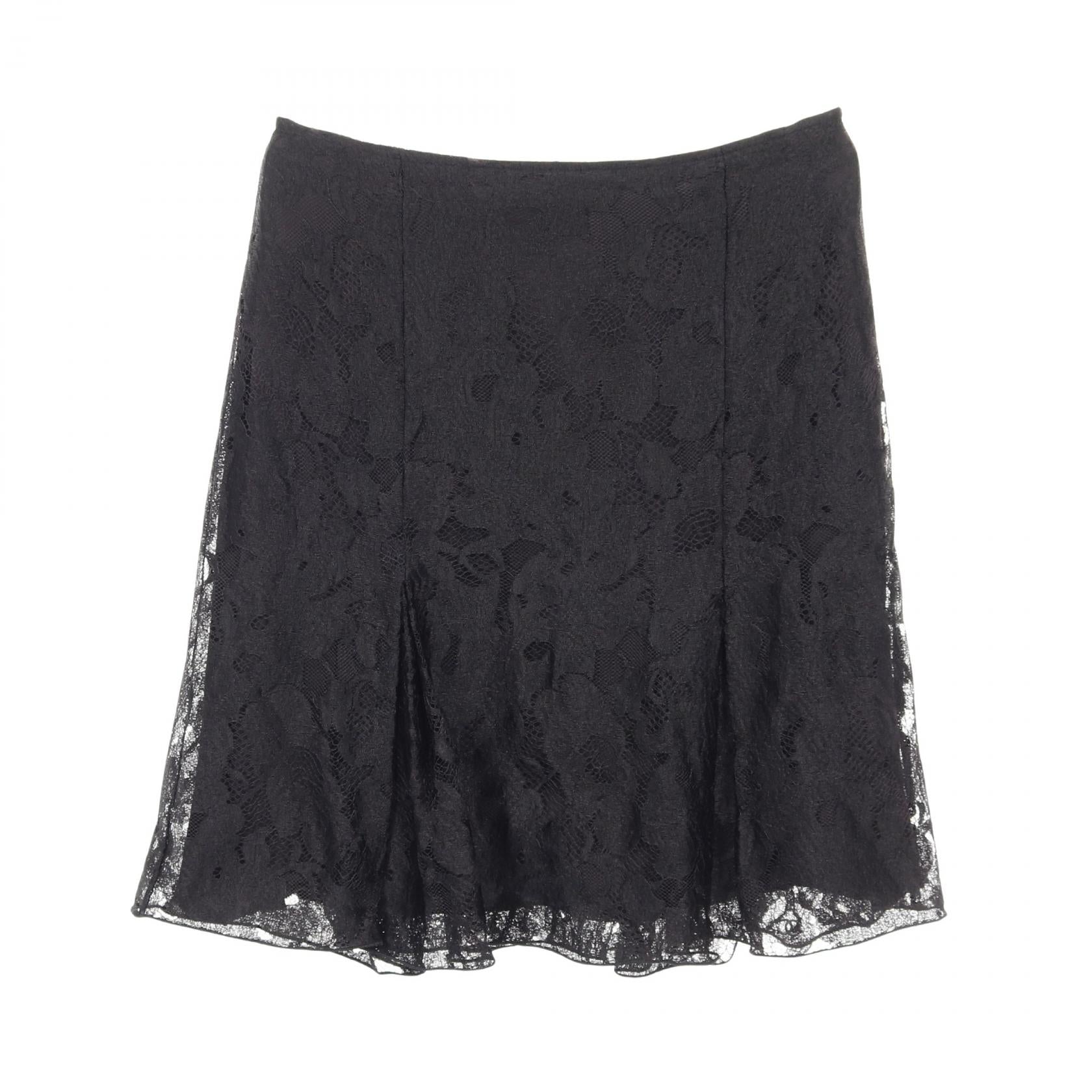 Chanel Coco Mark Rayon Nylon Skirt