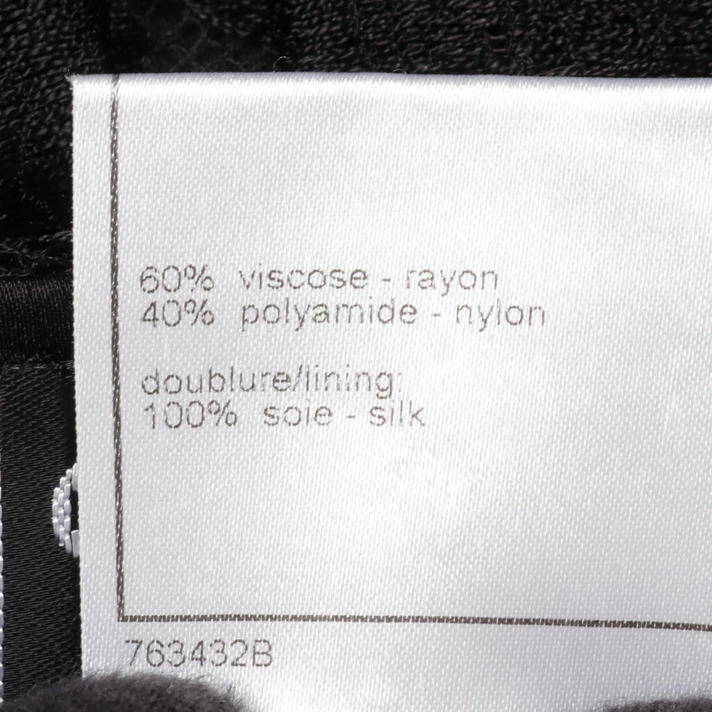 Chanel Coco Mark Rayon Nylon Skirt