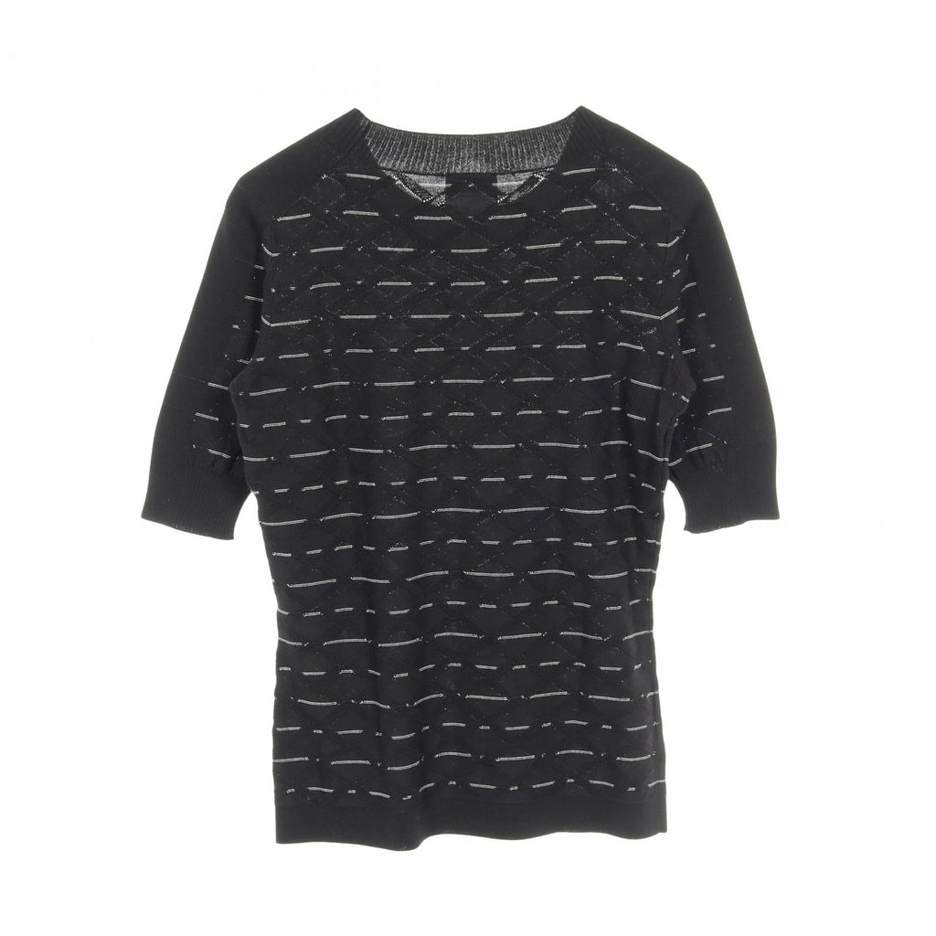 Chanel Coco Mark Cotton Knit Top