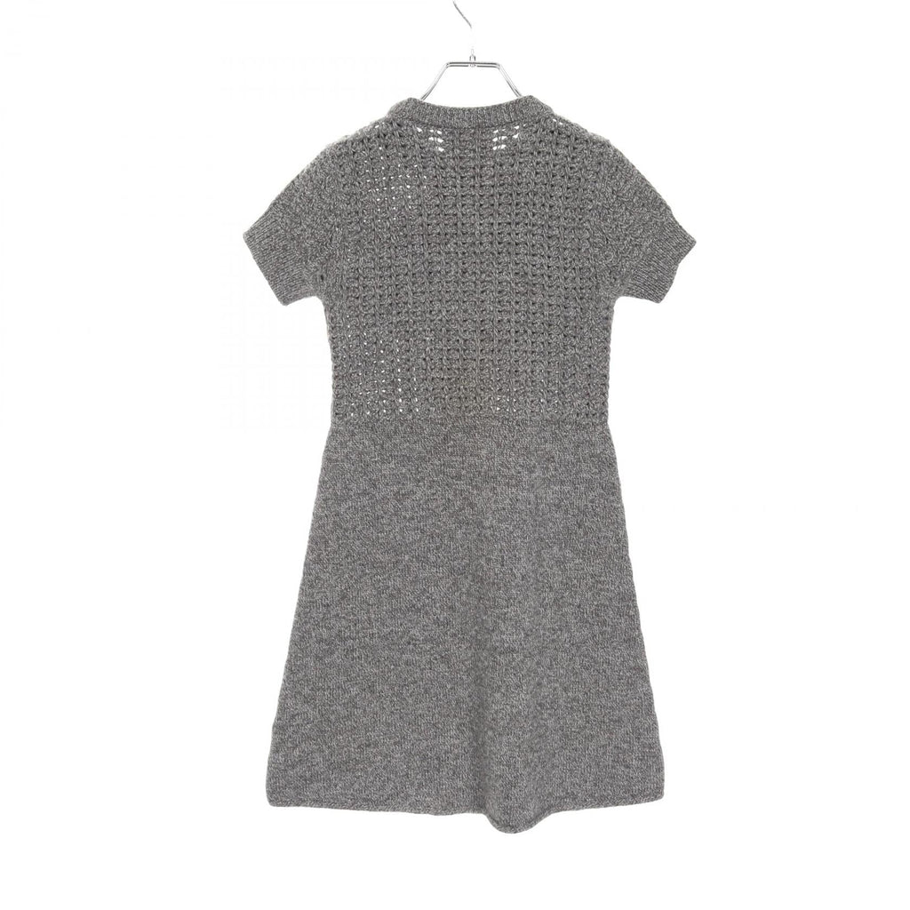 Chanel Sports Line Coco Mark Wool Cashmere Dress