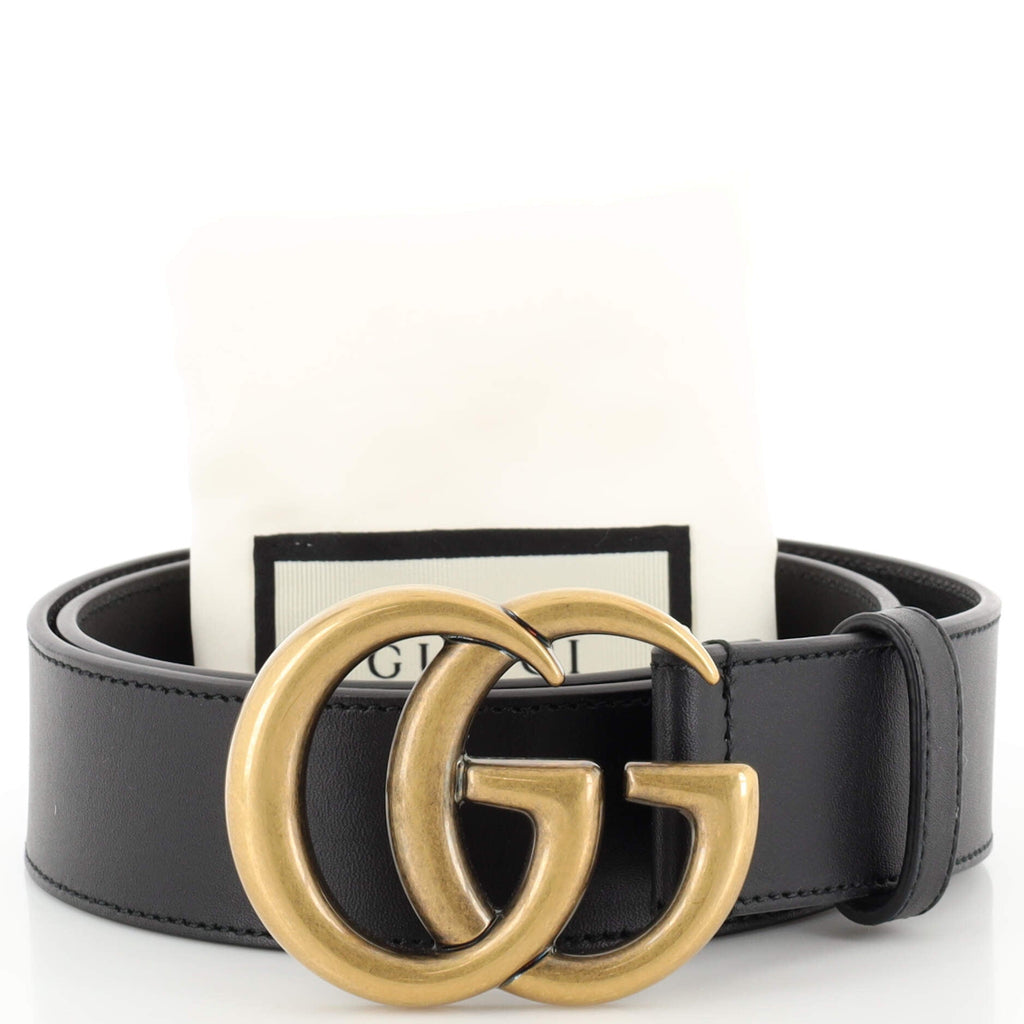 GG Marmont Belt Leather Wide 90