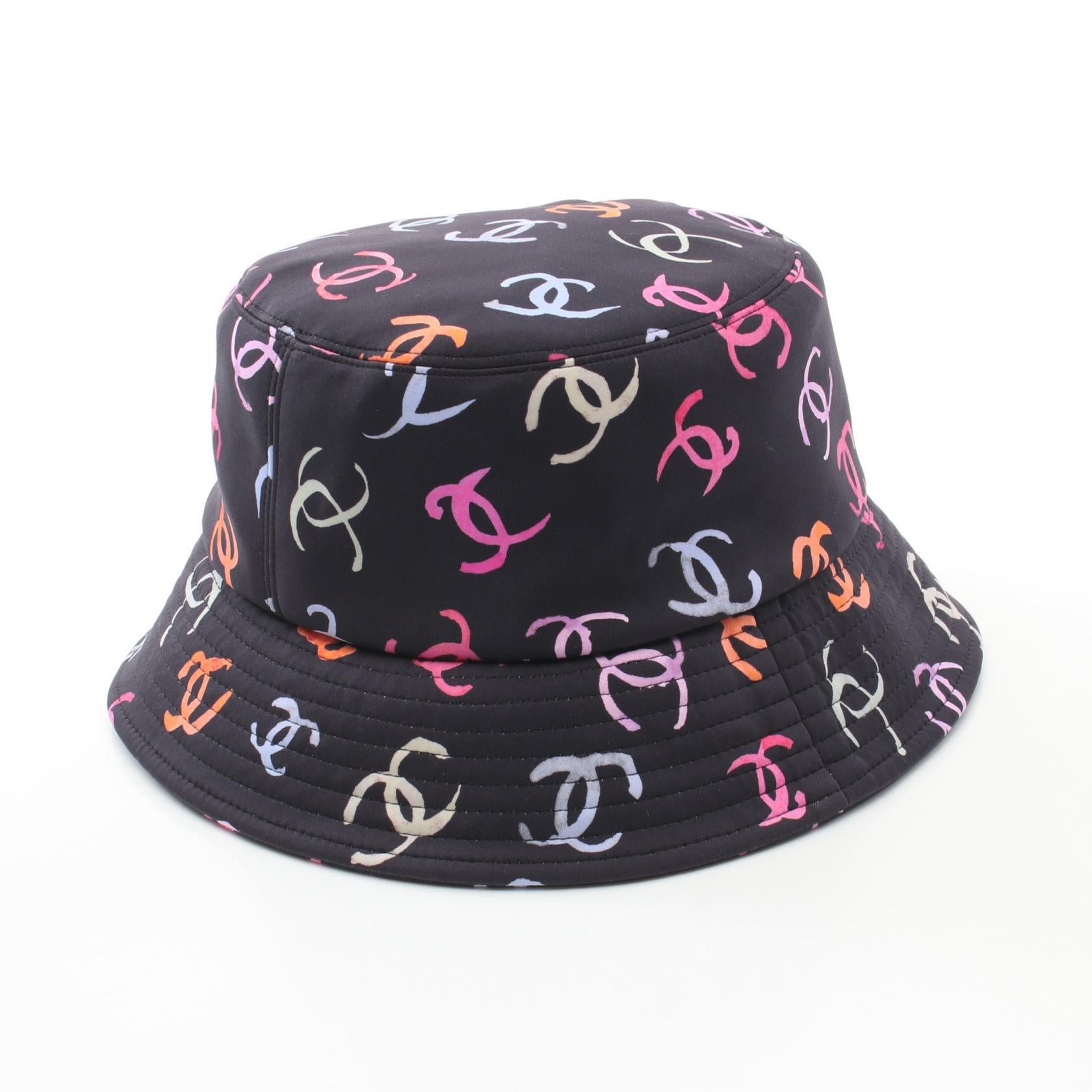 Chanel Coco Mark Polyamide Bucket Hat