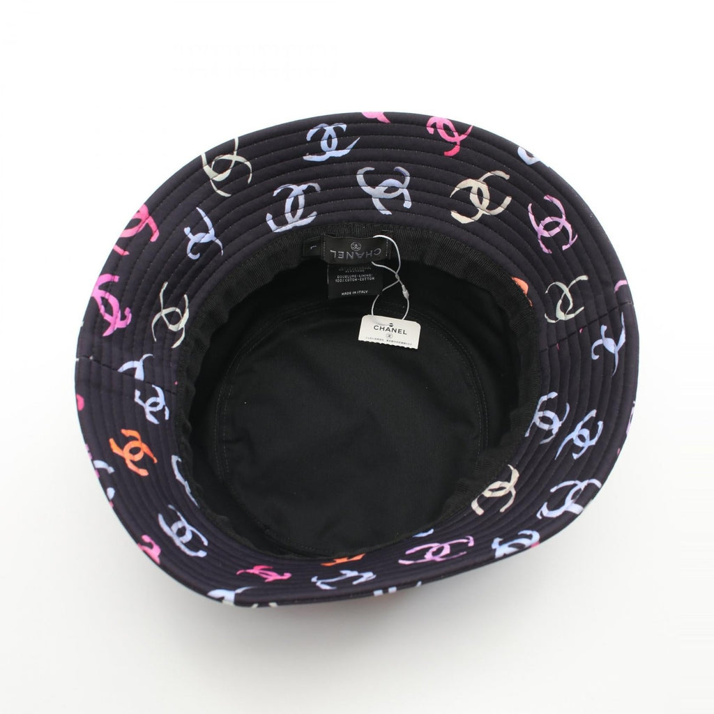 Chanel Coco Mark Polyamide Bucket Hat