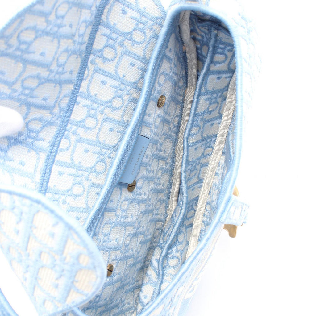 Dior SADDLE Oblique Canvas Handbag