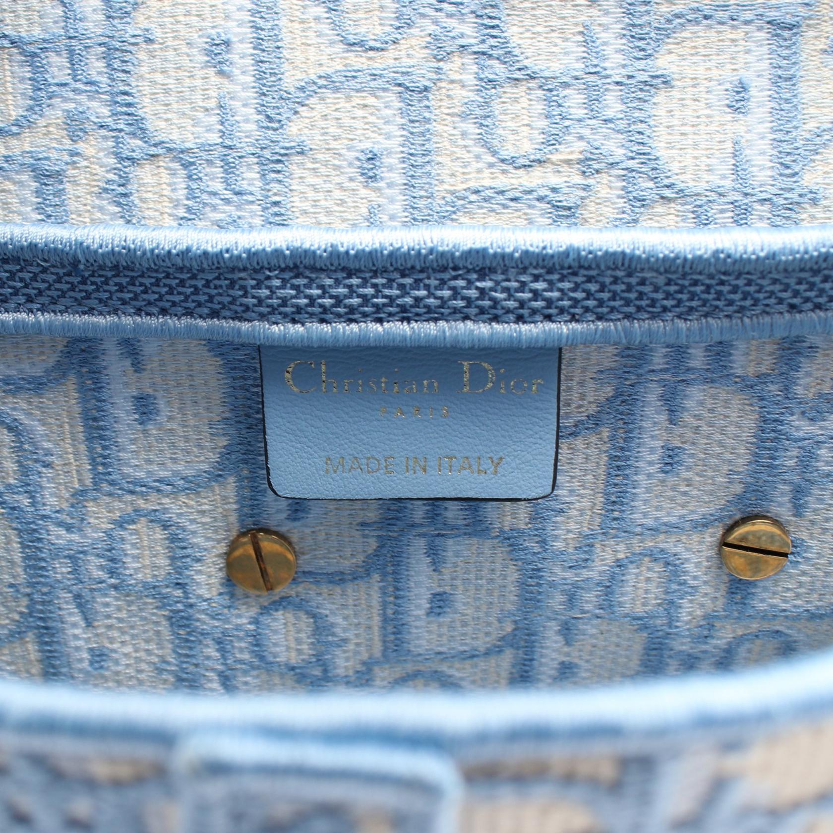 Dior SADDLE Oblique Canvas Handbag