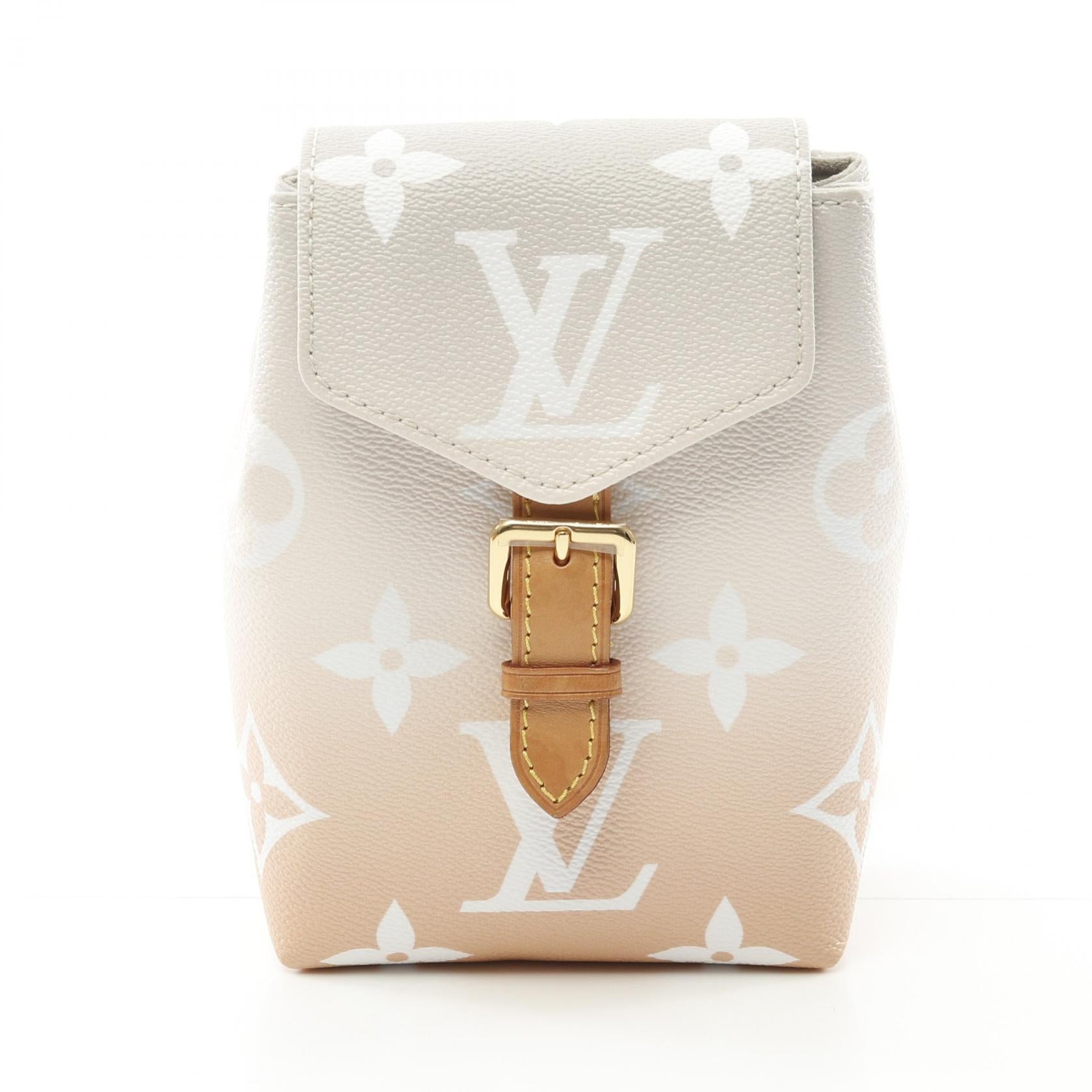Louis Vuitton By The Pool Monogram Coated Canvas Backpack