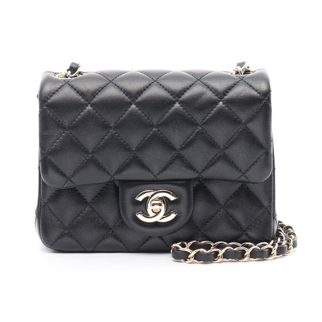 Chanel Mini Matelassé Lambskin Shoulder Bag