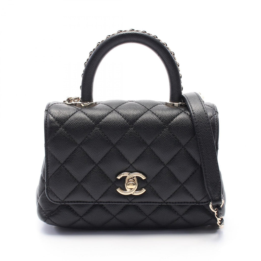 Chanel Coco Handle Caviar 2way Bag