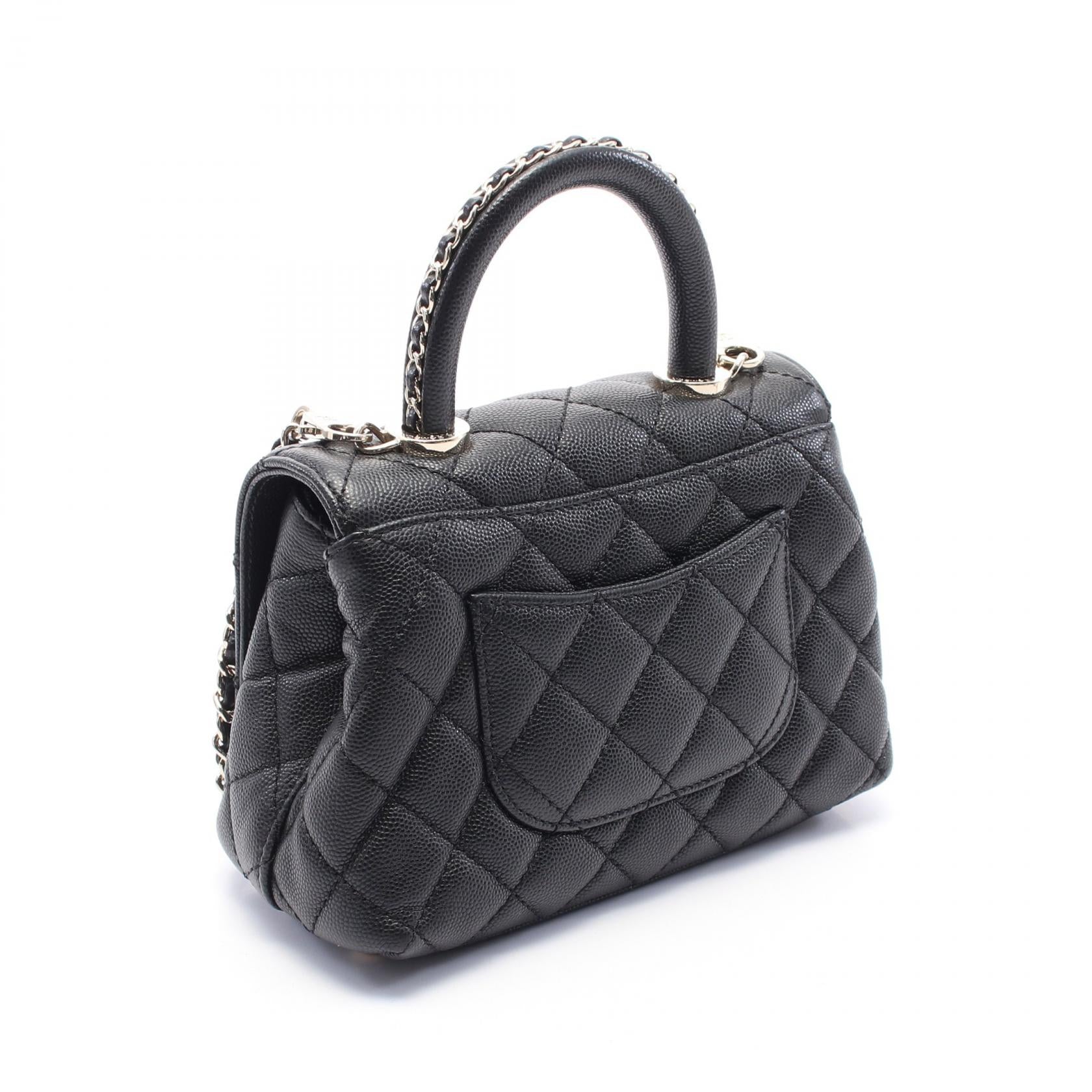 Chanel Coco Handle Caviar 2way Bag