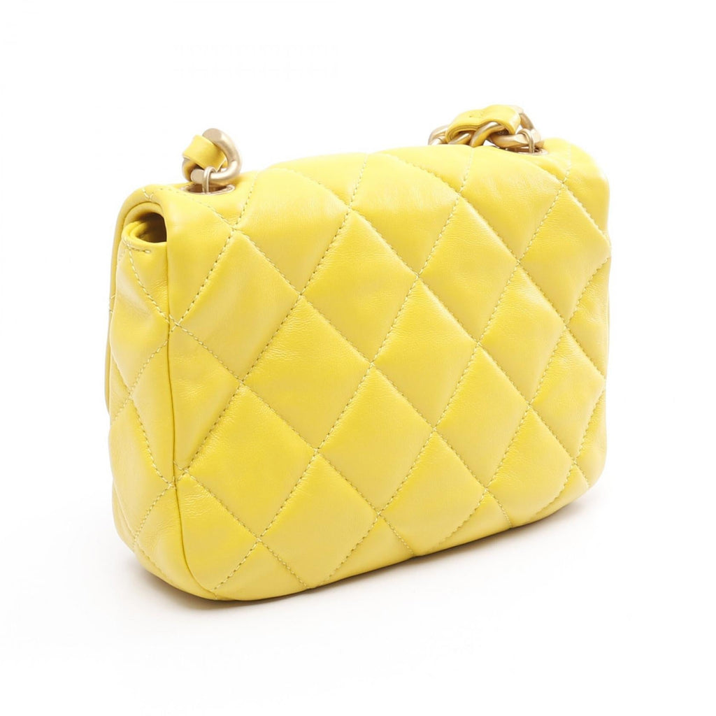 Chanel Mini Matelassé Lambskin Shoulder Bag