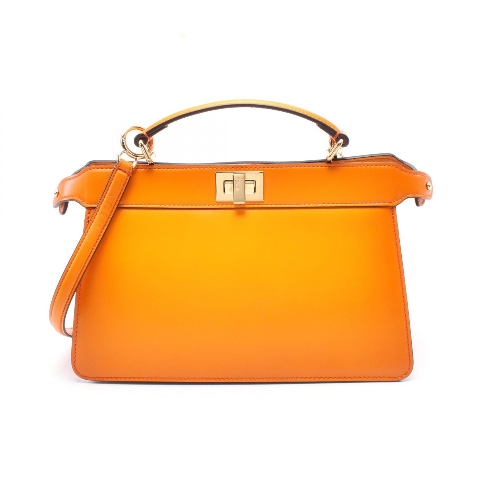 Fendi Peekaboo ISeeU EastWest Leather Handbag