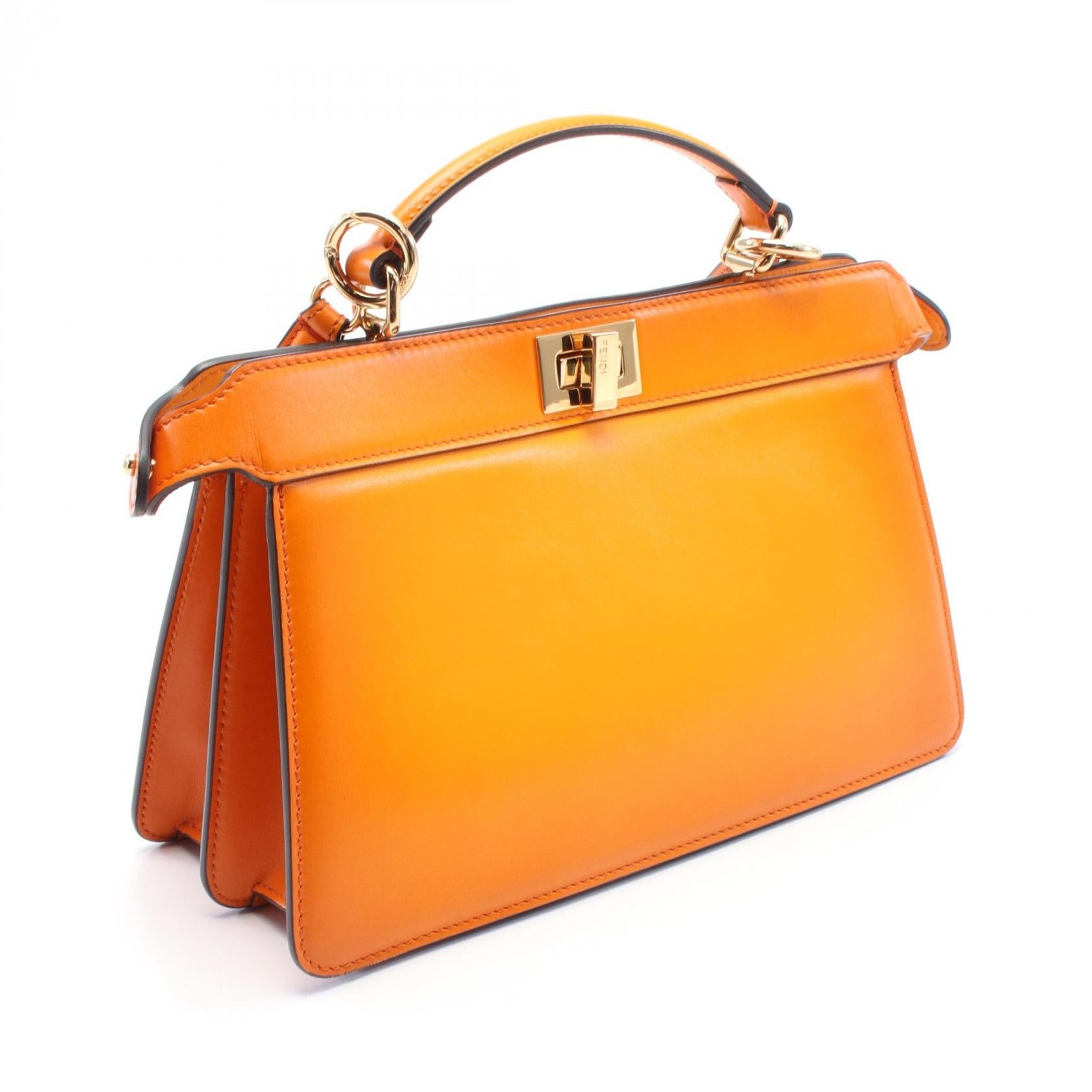Fendi Peekaboo ISeeU EastWest Leather Handbag