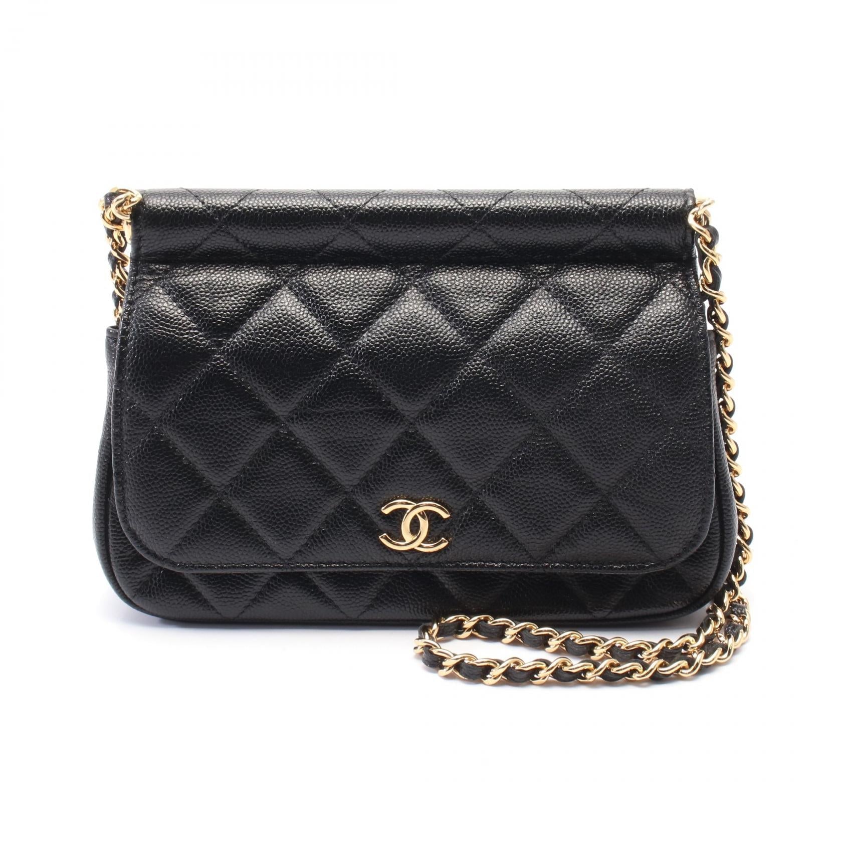 Chanel Matelassé Grained Calfskin Shoulder Bag