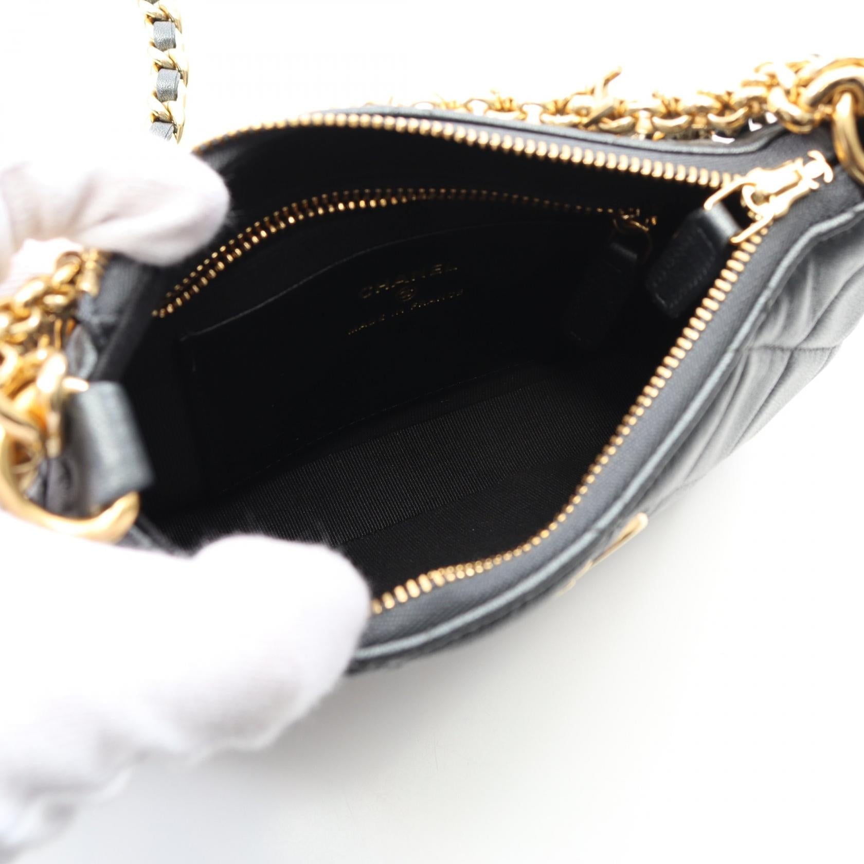 Chanel Matelassé Coco Mark Lambskin Shoulder Bag