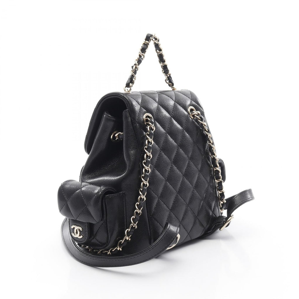 Chanel Matelassé Grained Calfskin Backpack