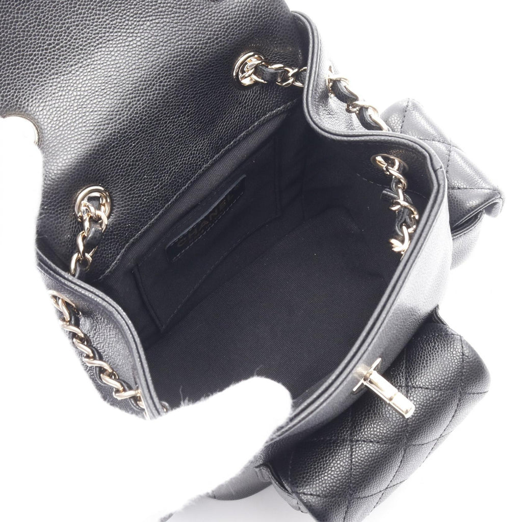 Chanel Matelassé Grained Calfskin Backpack