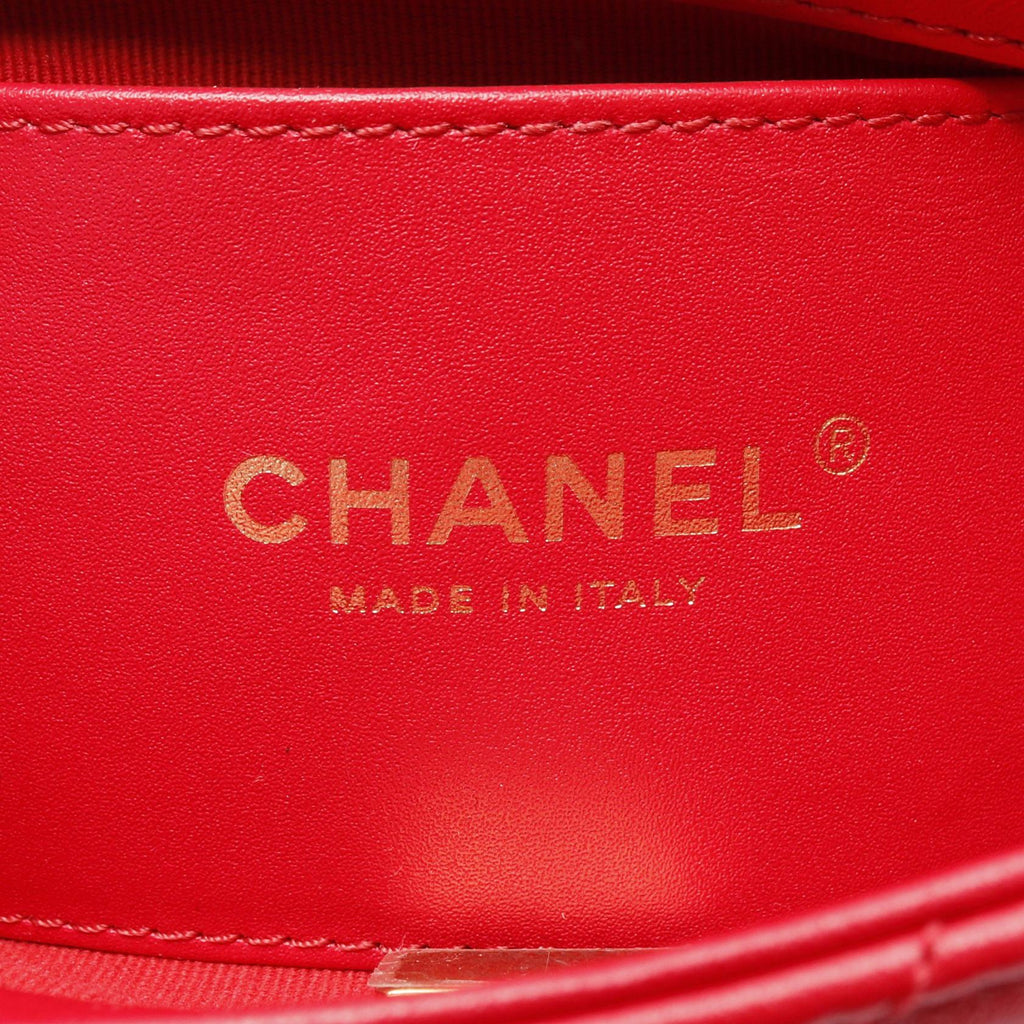 Chanel Matelassé Heart Lock Lambskin Shoulder Bag