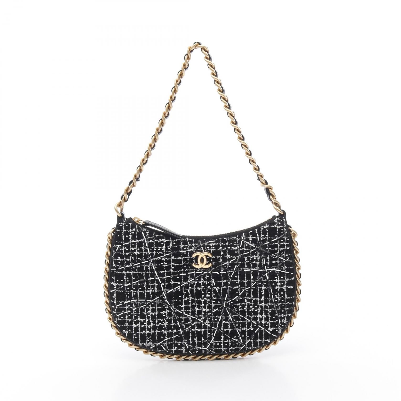 Chanel AS4378 Fabric Shoulder Bag