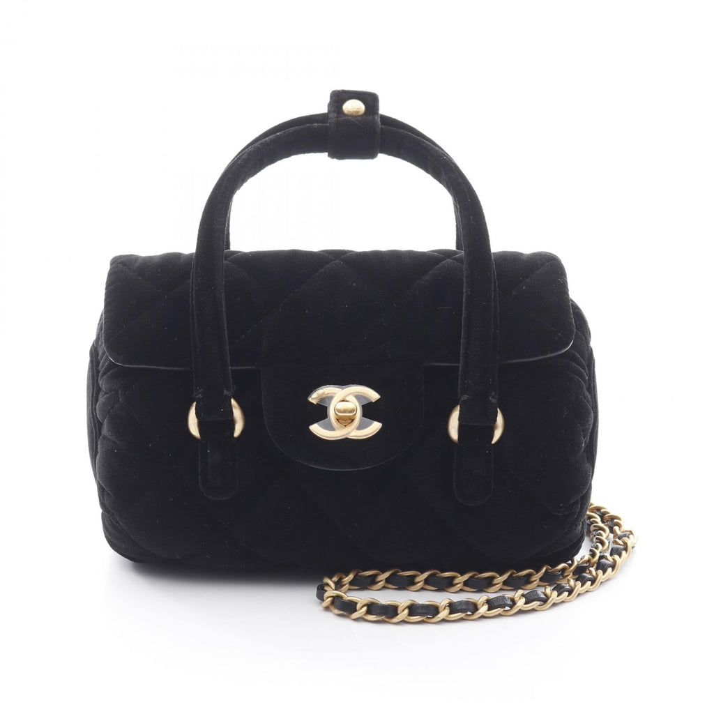 Chanel Matelassé Fabric Shoulder Bag