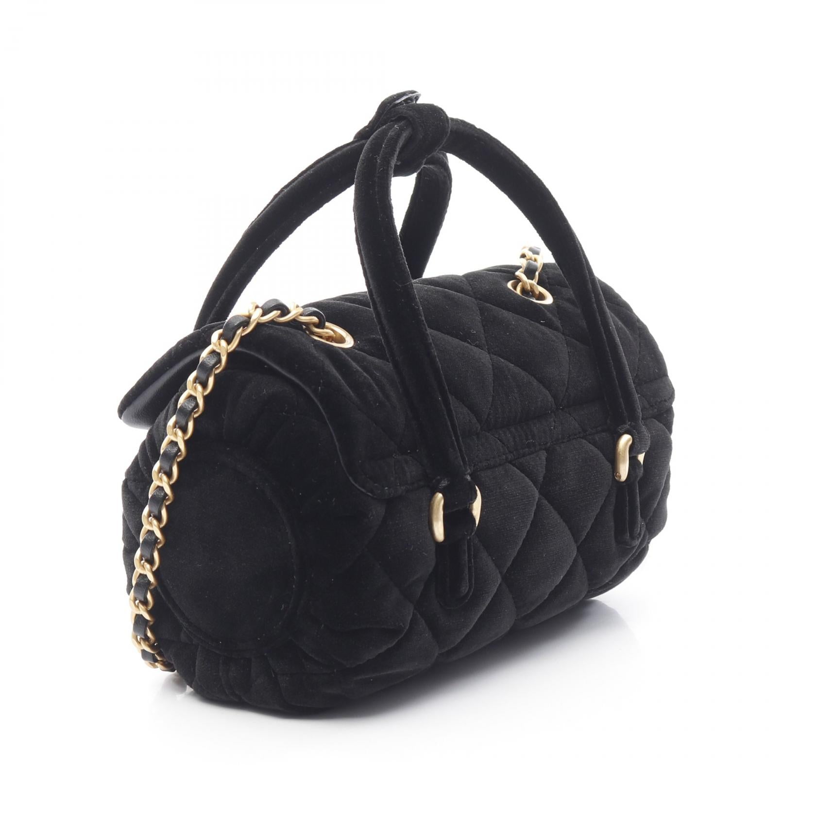 Chanel Matelassé Fabric Shoulder Bag