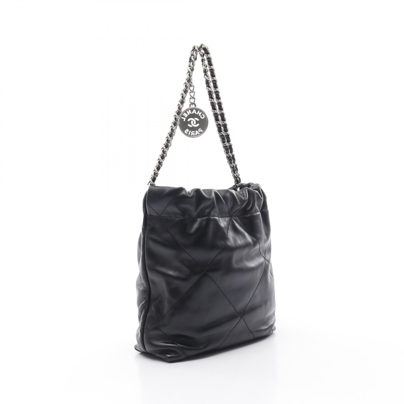 Chanel CHANEL 22 Leather Shoulder Bag