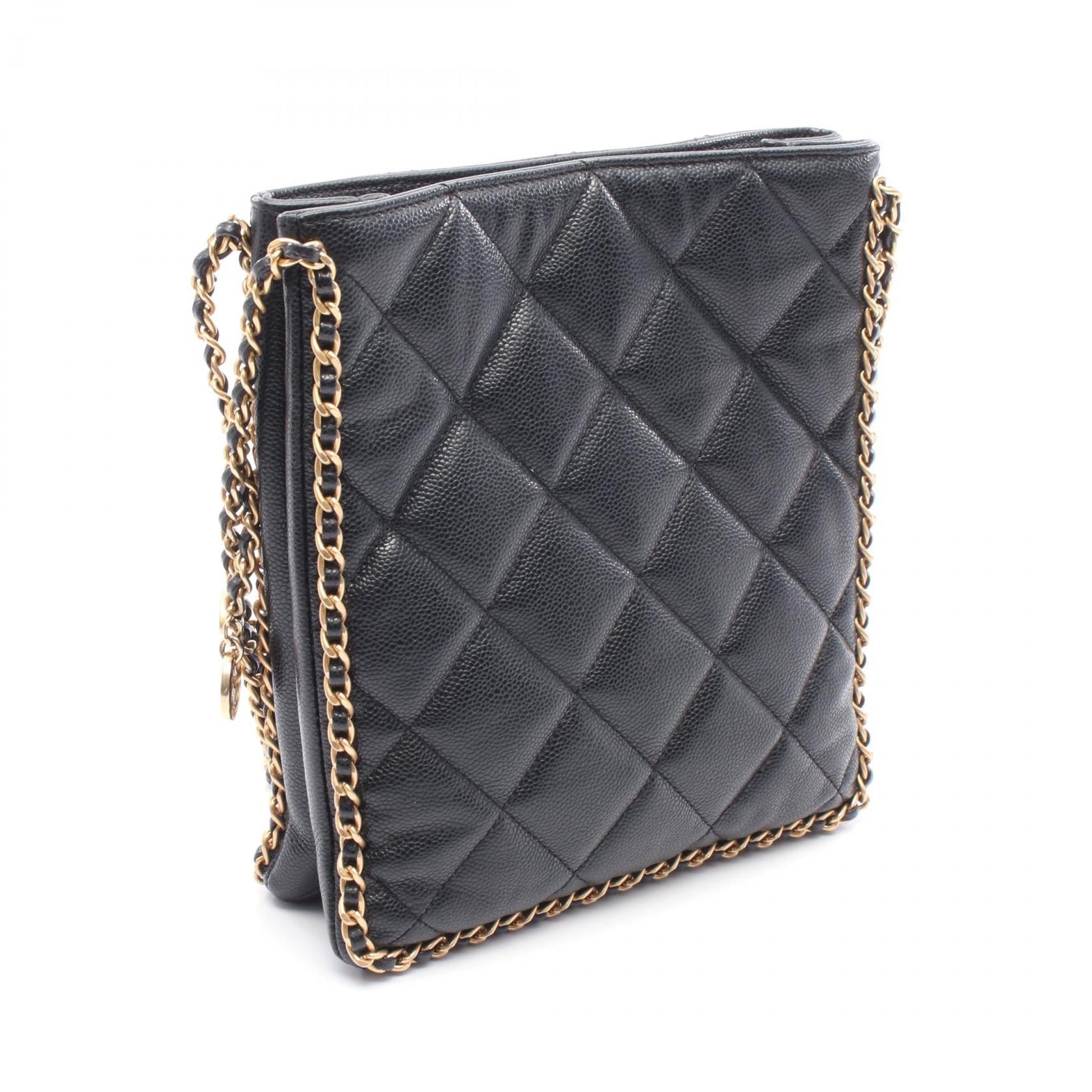 Chanel Small Shopping Bag Calf Shoulder Bag