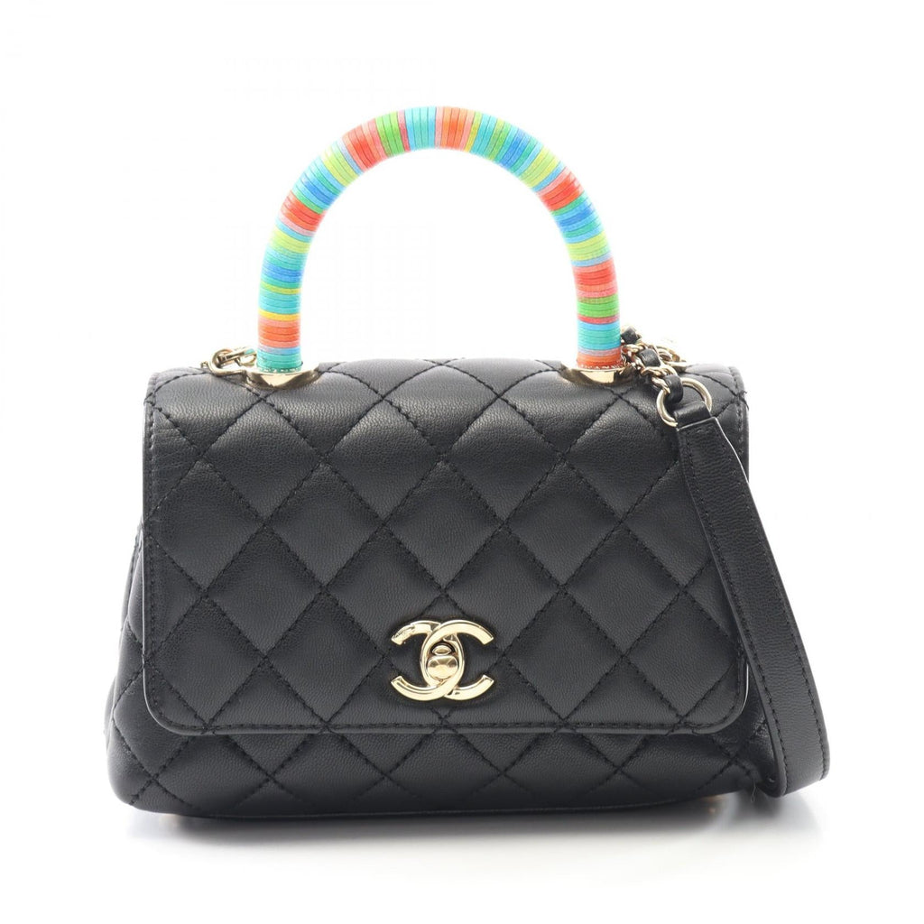 Chanel Coco Handle Lambskin Handbag