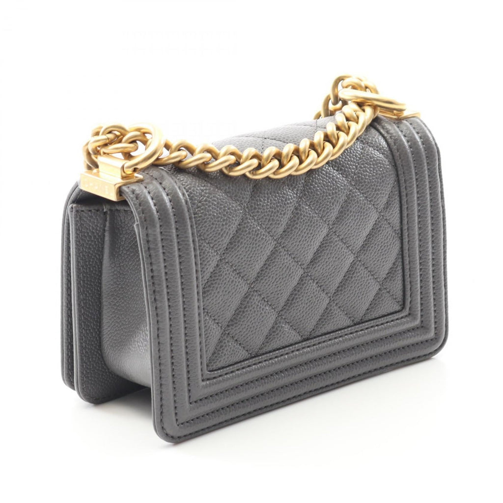 Chanel Boy Chanel Matelassé Grained Calf Shoulder Bag
