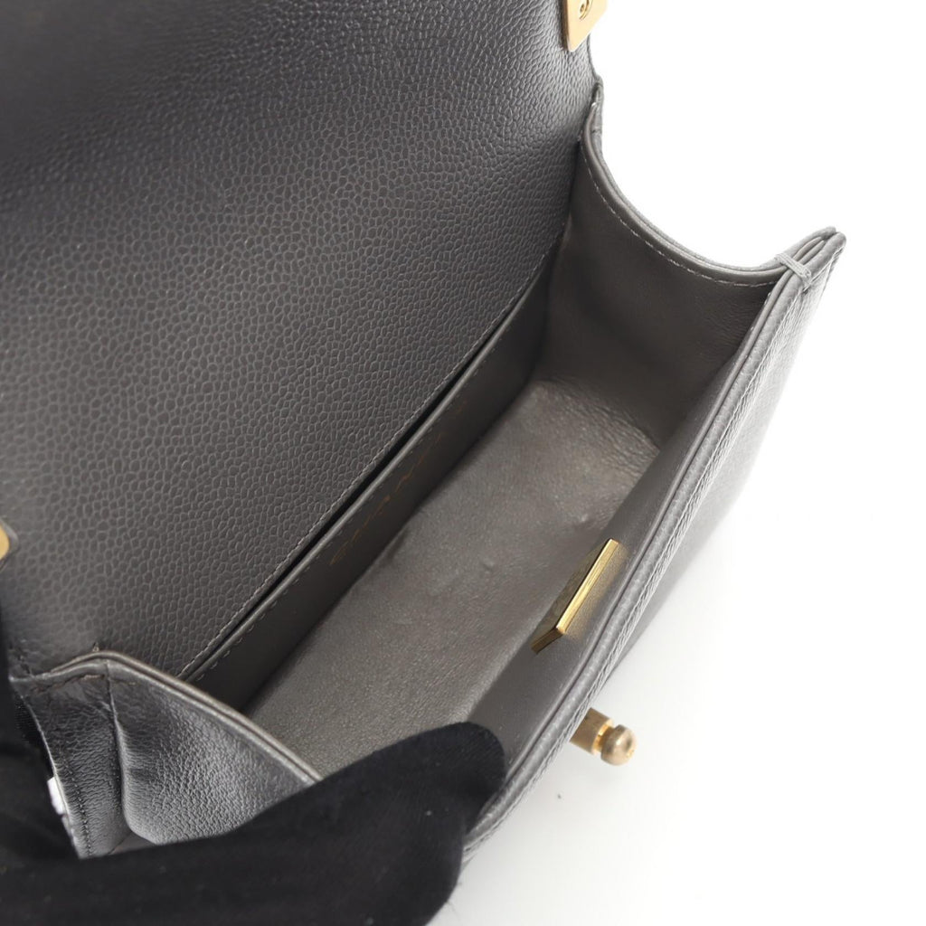 Chanel Boy Chanel Matelassé Grained Calf Shoulder Bag