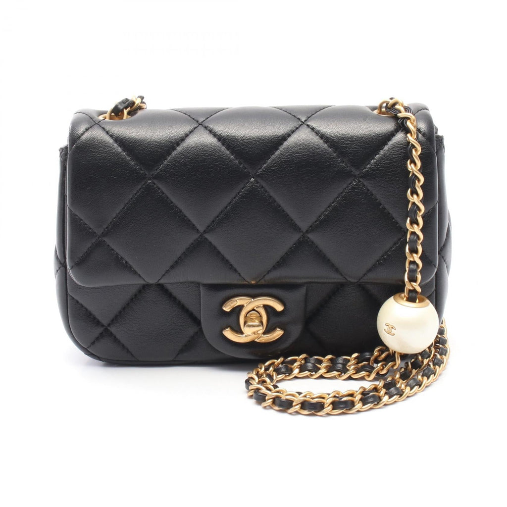Chanel Mini Matelassé Leather Shoulder Bag