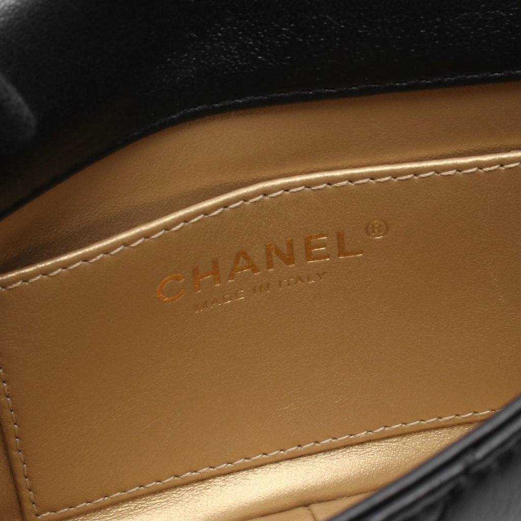 Chanel Mini Matelassé Leather Shoulder Bag
