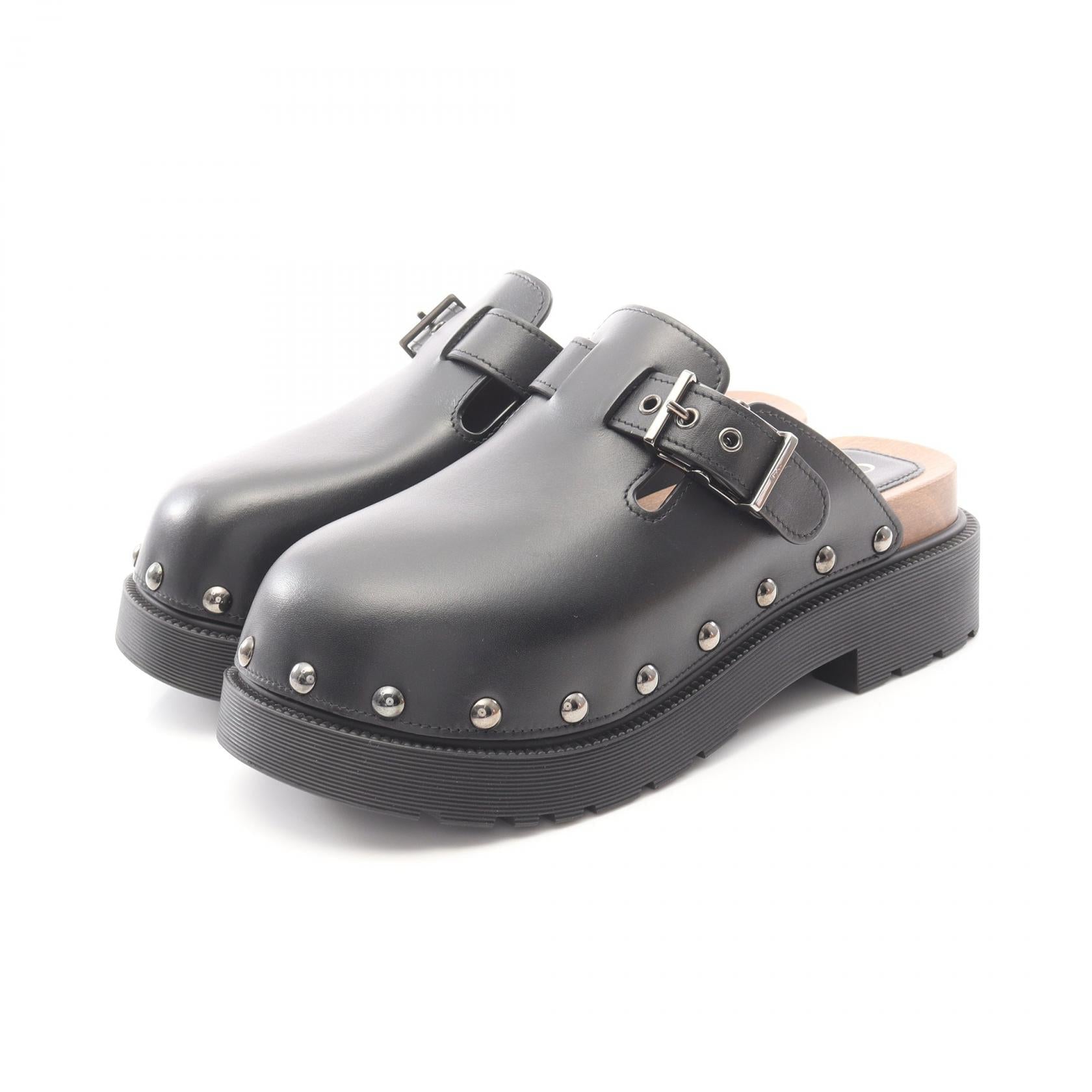 Dior Quake Leather Clog Sandals