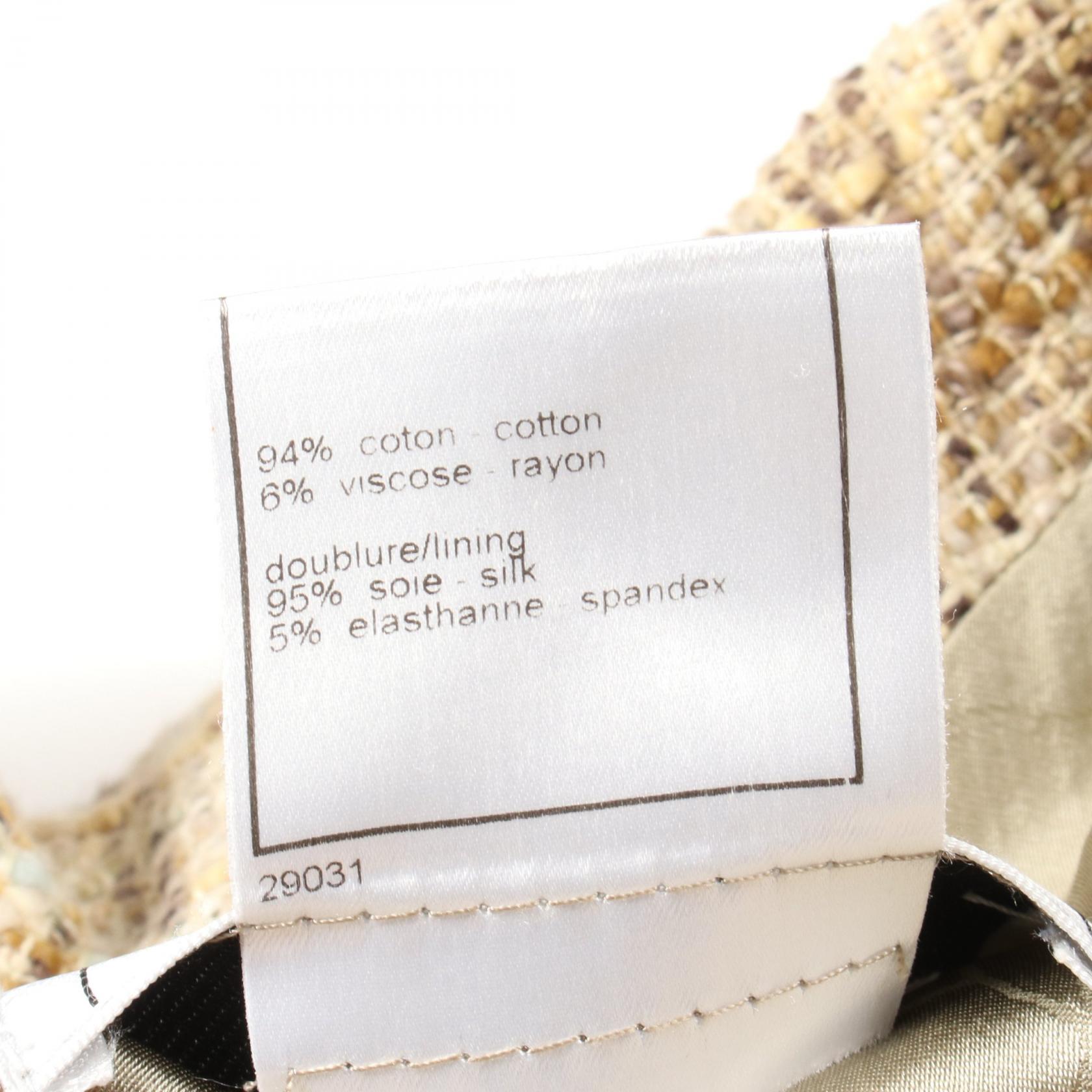 Chanel Tweed Cotton Jacket