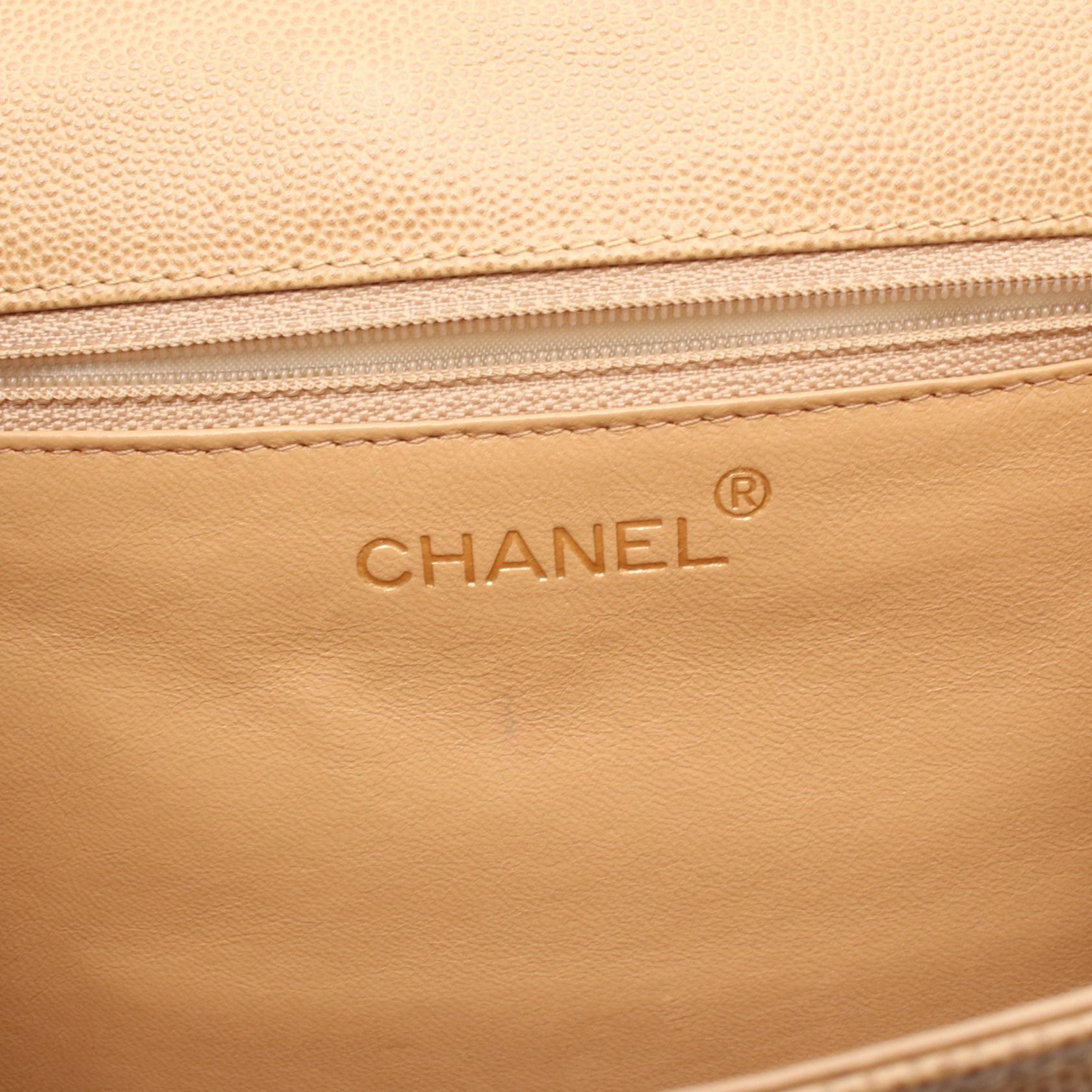 Chanel Coco Mark Caviar Skin Shoulder Bag