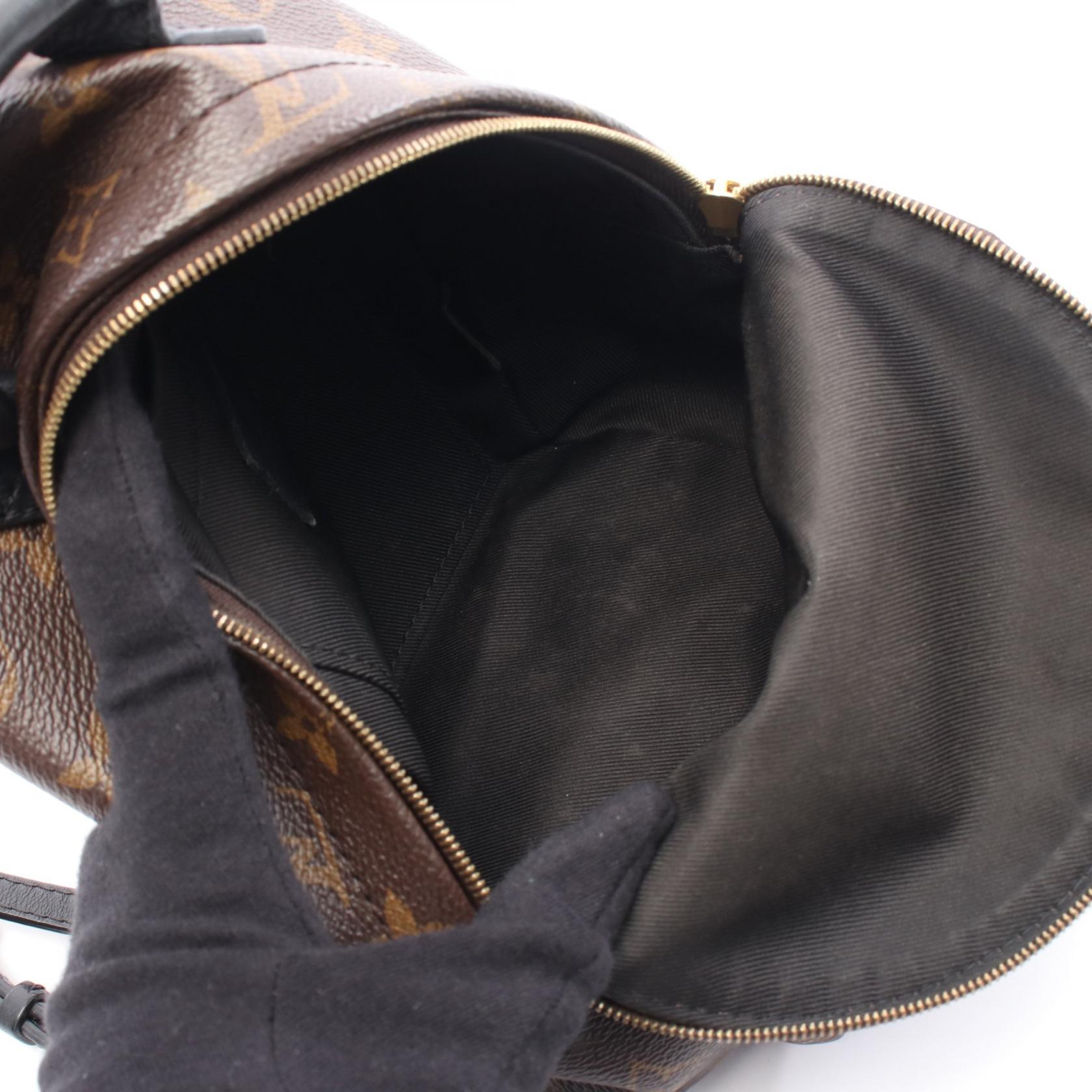 Louis Vuitton Palm Springs Backpack Mini Monogram Coated Canvas Backpack