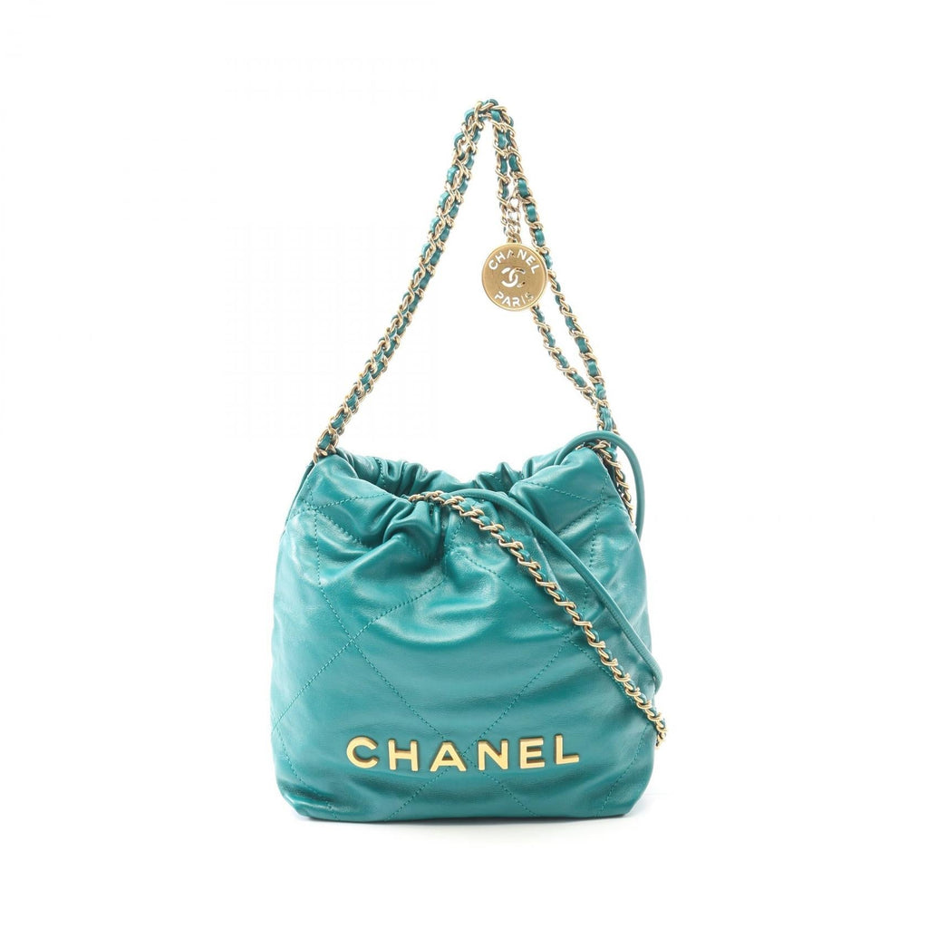 Chanel CHANEL 22 Leather Shoulder Bag