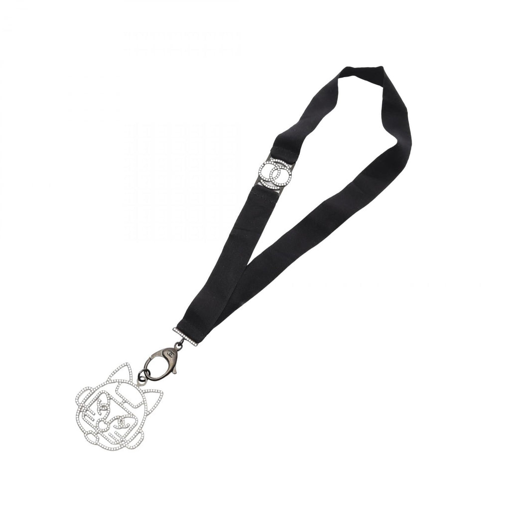 Chanel Coco Mark Cat Robot Necklace