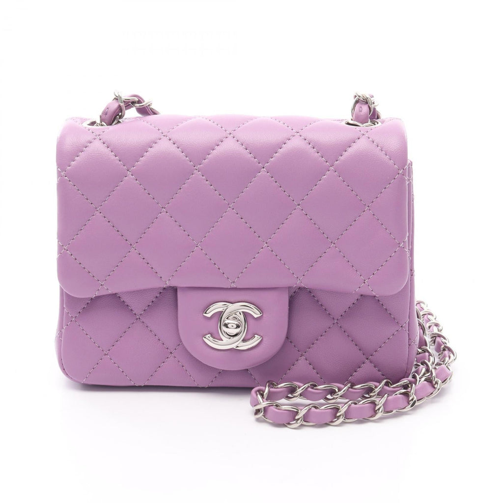 Chanel Mini Matelassé Lambskin Shoulder Bag